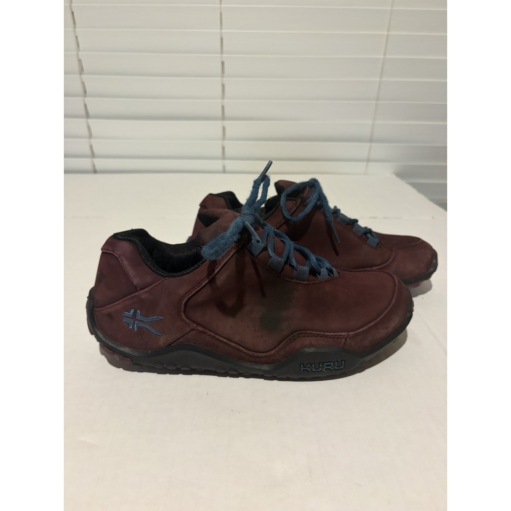 KURU Women's Chicane Active Walking Shoe Size 8 Burgundy Comfort Sneakers